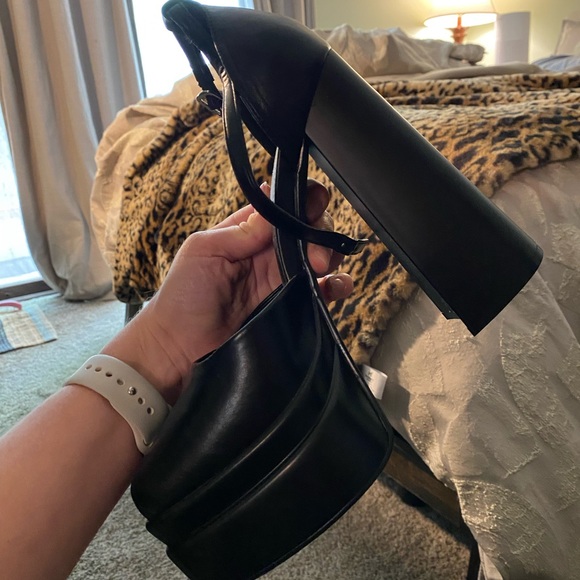 SOLD Ultra High Platform Heels - Picture 2 of 2